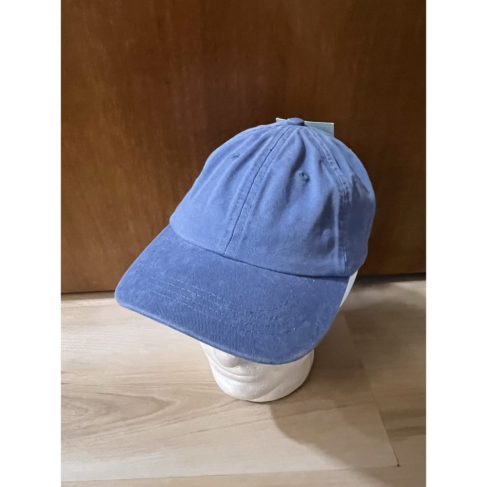 NWT DSG Girls Blue Washed Cotton Baseball Hat One Size Youth Kids‎